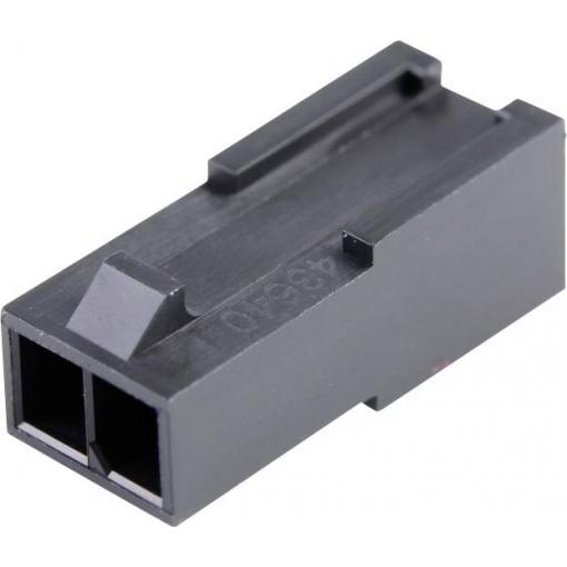 Molex zásuvkový konektor na kabel 2, rozteč 3 mm, 436400201, 1 ks Bag