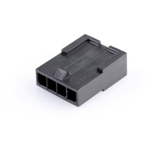 Molex zásuvkový konektor na kabel 4, rozteč 3 mm, 436400401, 1 ks Bag