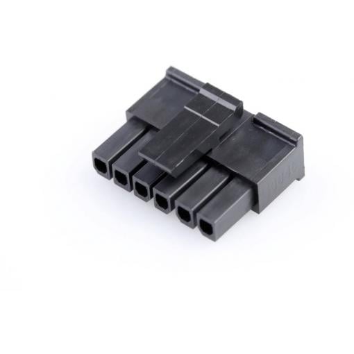 Molex zásuvkový konektor na kabel 6, rozteč 3 mm, 436450600, 1 ks Bag