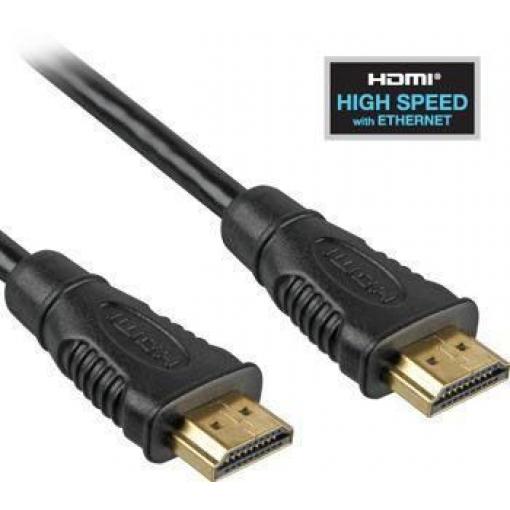 Kabel HDMI(A)-HDMI(A) High speed + Ethernet 2m