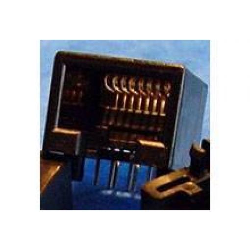 Molex 955012661, zásuvkový modul RJ45, zásuvka, černá, 1 ks