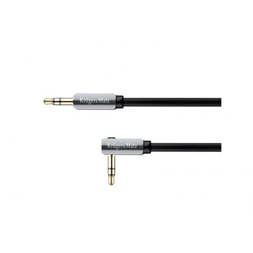 Kabel Jack 3,5mm konektor/Jack 3,5mm konektor 1m KRUGER & MATZ KM0312