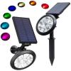 Solární zahradní lampa RGB h_t601n, 9× LED, IP55