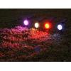 Solární zahradní lampa RGB h_t601n, 9× LED, IP55