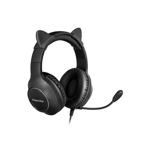 Sluchátka KRUGER & MATZ Gamer Kids Black