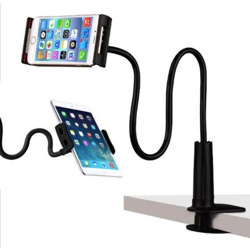Ohebný držák tabletu a telefonu, 70 cm, hliníkový