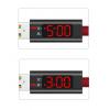 Kabel USB 3.0 konektor USB A / USB-C 1m s voltmetrem a ampérmetrem,RED