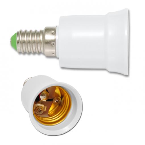 Instalační objímka redukce E14/E27 Ecoplanet, 250 V