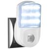 Noční LED svítidlo ECOLITE 1W, bílé s čidlem XP200-LED