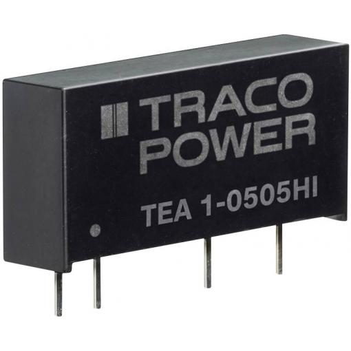TracoPower TEA 1-0505HI DC/DC měnič napětí do DPS 200 mA 1 W Počet výstupů: 1 x Obsah 1 ks