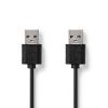 Kabel USB 2.0 A konektor - USB-A konektor, 1m, CCGP60005BK10
