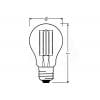 LED žárovka Osram E27 7,5W/75W 4000K 230V A60 FILAMENT Classic