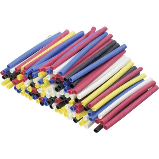 DSG Canusa 8011020990 sada smršťovacích bužírek 1.60 mm 0.80 mm Poměr smrštění:2:1 125 ks