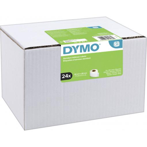 DYMO etikety v roli kombinované balení 13188 S0722360 89 x 28 mm papír bílá 3120 ks trvalé Adresní nálepky