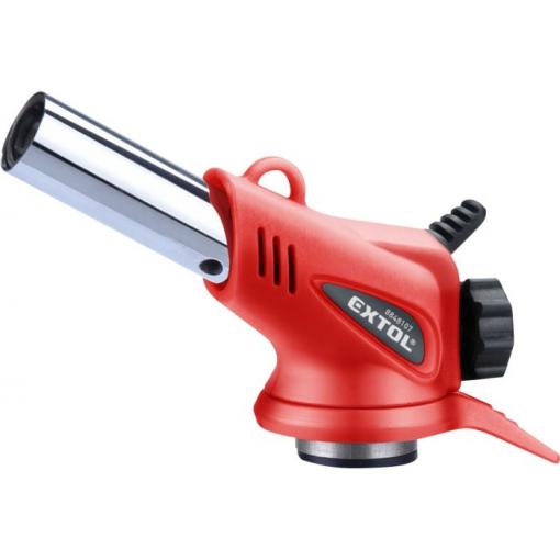 Hořák MINI Extol Premium na kartuši, EU závit 7/16", piezo zapalování