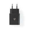 USB nabíjecí adaptér, 1x USB-C zás. 3000mA max., AC 230V, černý,  WCPD18W102BK