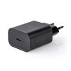 USB nabíjecí adaptér, 1x USB-C zás. 3000mA max., AC 230V, černý,  WCPD18W102BK