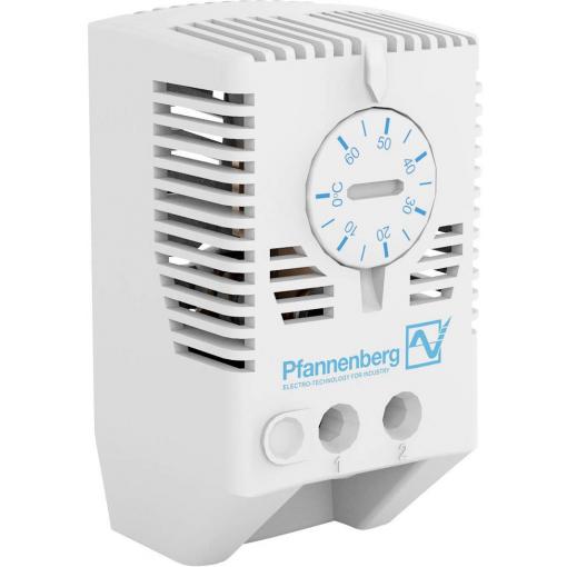 Pfannenberg skříňový rozvaděč-termostat FLZ 530 THERMOSTAT 0..+60°C 240 V/AC 1 spínací kontakt (d x š x v) 36 x 40 x 72 mm 1 ks