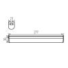 LED svítidlo MERA LED 5W NW 4000K bílé