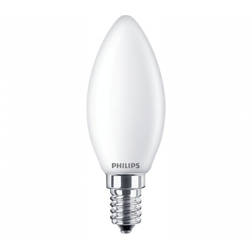 LED žárovka Philips  MASTER Value LEDCandle Dimmable E14 3,4-40W 2700K 230V B35 FR matná  stmívatelná  P355453