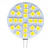 LED žárovka G4, 24× SMD 5050, 12 V / 3 W, teplá bílá