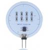 LED žárovka G4, 24× SMD 5050, 12 V / 3 W, teplá bílá