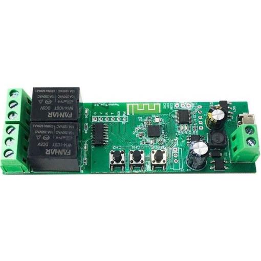 Modul TUYA WiFi ST-DC2, dvoukanálový, Android/iOS