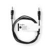 JACK kabel 3,5mm stereo, vidlice - 3,5mm vidlice 0,5m CAGT22000BK05