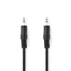 JACK kabel 3,5mm stereo, vidlice - 3,5mm vidlice 0,5m CAGT22000BK05