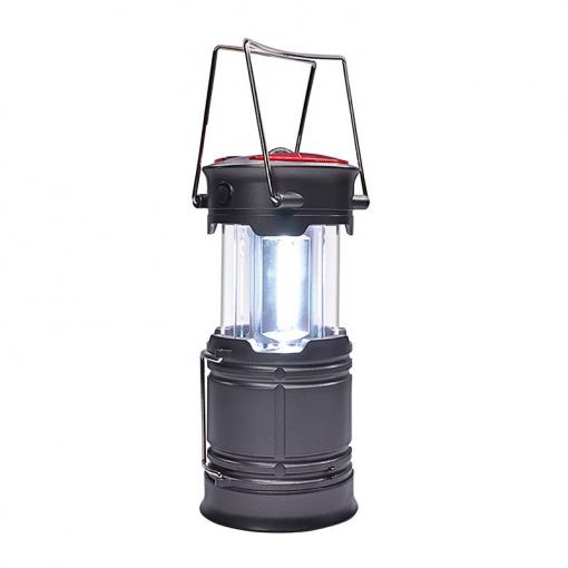 Solight Nabíjecí LED kempingové svítidlo s lucernou, 200lm, šedá - WN39
