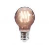 LED žárovka E27 Filament A60, 4 W, 230 V, teplá bílá, kouřová