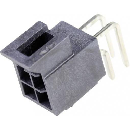 Molex vestavná zásuvková lišta (standardní) 4, rozteč 2.5 mm, 1053141104, 1 ks Tray