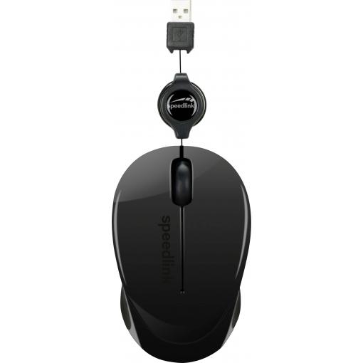 SpeedLink BEENIE optická myš, přenos USB, 3 tlačítko, 1200 dpi, černá