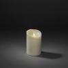Konstsmide 1612-115 LED svíčka z vosku krémově bílá teplá bílá (Ø x v) 88 mm x 134 mm