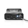 HDMI™ Převodník - SCART zásuvka / výstup HDMI,  1cestný  VCON3463BK