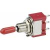 TRU COMPONENTS kolébkový spínač 250 V/AC 3 A 1x zap/vyp/(zap) s aretací/0/bez aretace 1 ks