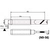 TOOLCRAFT N9-56 pájecí hrot nůž 45° Velikost hrotů 5 mm Délka hrotů 42 mm Obsah 1 ks