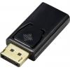 Renkforce RF-4746622 HDMI / DisplayPort adaptér [1x zástrčka DisplayPort - 1x HDMI zásuvka] černá