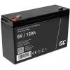 Green Cell Green Cell - USV-Akku - 1 x Batterie - Sealed Lead Acid (SLA) AGM01 olověný akumulátor 6 V 12 Ah olověný se skelným rounem (š x v x h) 151 x 94 x 50