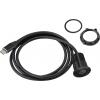 TRU COMPONENTS TC-9534348 Vestavná USB zásuvka zásuvka, vestavná Tloušťka panelu 1-10 mm Množství: 1 ks