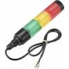 Signální LED sloupek TC-9539296 (24V) – 3 barvy a bzučák 90 dB