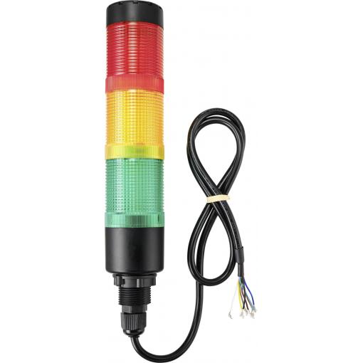 Signální LED sloupek TC-9539296 (24V) – 3 barvy a bzučák 90 dB