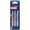 Bosch Accessories 2608900542 Přímočarý pilový list EXPERT ‘laminate Clean’ T128 BHM, 3 ks 3 ks