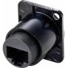 TRU COMPONENTS TC-9554644 TRU COMPONENTS TC-9554644 RJ45 průchozí vestavná zásuvka D, tvar Cat 6 zásuvka, rovná Počet pólů 8P8 zásuvka, rovná Počet pólů 8P8C