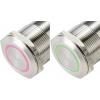TRU COMPONENTS senzorová tlačítka 24 V 0.5 A 1x vyp/(zap) bez aretace zelená, červená (Ø) 25 mm IP65 1 ks