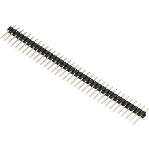 TRU COMPONENTS TC-9556676 kolíková lišta Rastr (rozteč): 2.54 mm Počet pólů: 36 Počet řádků: 1 1 ks