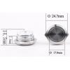 TRU COMPONENTS, TC-9563704 tlačítko, 22 mm, 12 V, 0.005 A, 1 ks