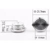 TRU COMPONENTS, TC-9563740 tlačítko, 19 mm, 12 V, 0.005 A, 1 ks