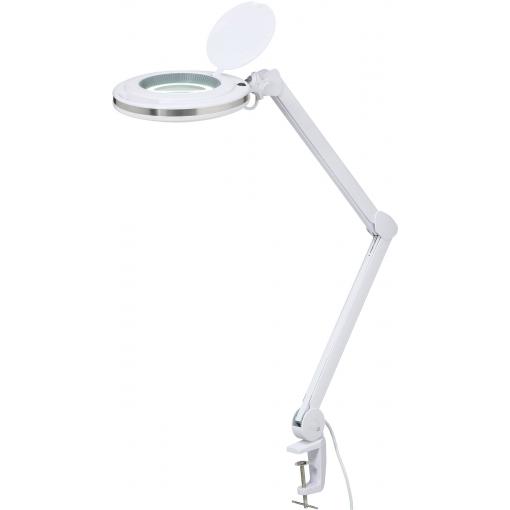 TOOLCRAFT TO-7173471 Lupa s LED osvětlením, 60 SMD LED, 8D, 3x zvětšení=3 x 12.7 cm Třída energetické účinnosti 2021 F (A - G)