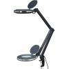 TOOLCRAFT TO-7173474 Lupa s LED osvětlením, 5, s upínacím držákem zvětšení=1.75 x 12.7 cm Třída energetické účinnosti 2021 F (A - G)